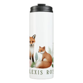 Woodland Animals Babydusche Thermosbecher