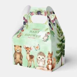 Woodland Animals BerryFlower Baby Showbox Geschenkschachtel