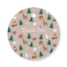 Woodland Animals Deer Fox Bunny Danke