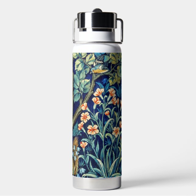 Woodland Animals & Flowers, William Morris Trinkflasche (Hinten)