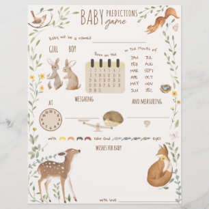 Woodland Animals Forest Friends Kinderdusche