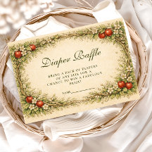 Woodland Apple Storyboo Diapper Raffle