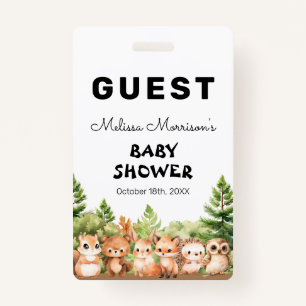 Woodland Baby Boy Showgast Ausweis