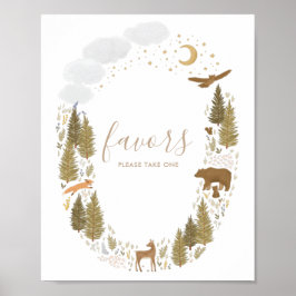 Woodland Baby Duwer favorisiert Schild