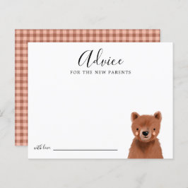 Woodland Baby Showcard