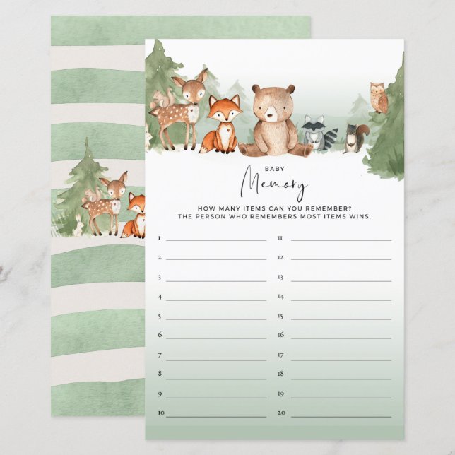 Woodland Baby Showspielspeicher (Vorne/Hinten)