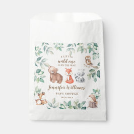 Woodland Babydusche Dank Bonbons Gefallen Tasche Geschenktütchen