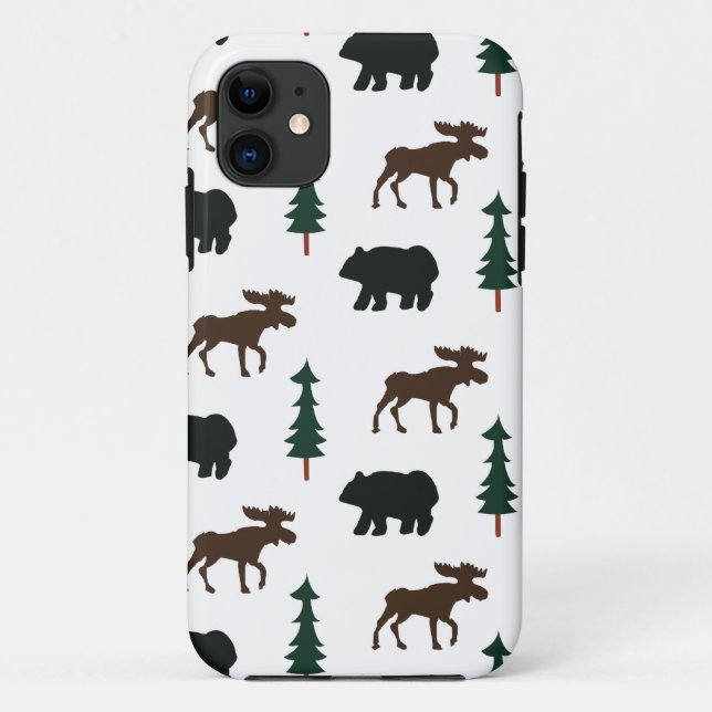 Woodland Bär Else iPhone 5 Casemate Fall Case-Mate iPhone Hülle (Rückseite)