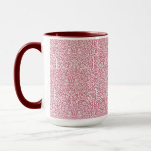 Woodland Blätter Pink Rabbit William Morris Patte Tasse
