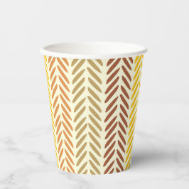 Woodland Boho Rainbow Pappbecher
