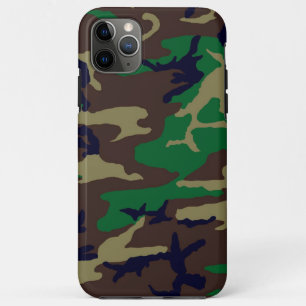Woodland Camouflage Apple iPhone 11 Pro Max Fall Hülle