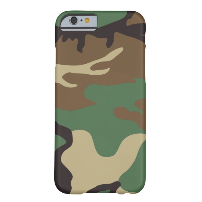 Woodland Camouflage Camouflage iPhone 6 Fall Case-Mate iPhone Hülle (Rückseite)