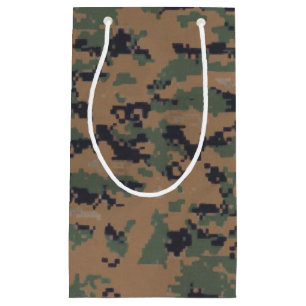Woodland Camouflage (digital) Kleine Geschenktüte