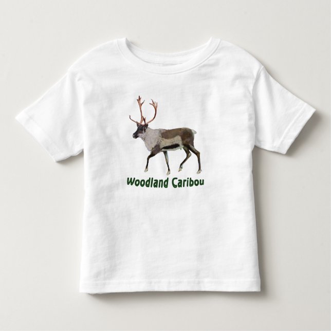 Woodland Caribbean Kleinkind T-shirt (Vorderseite)