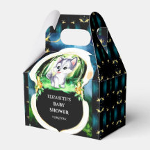 Woodland Custom Wolf Baby Dusche