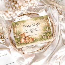 Woodland Deer Diapper Raffle Begleitkarte