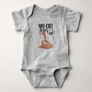 Woodland Deer Doe and Baby Fawn My Gigi Lieben Strampler