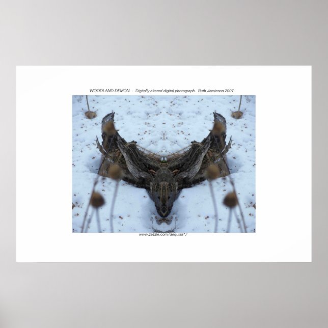 WOODLAND DEMON POSTER (Vorne)