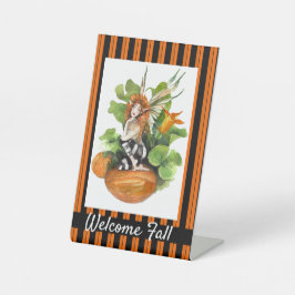 Woodland Fall Harvest Elf Sockelschild