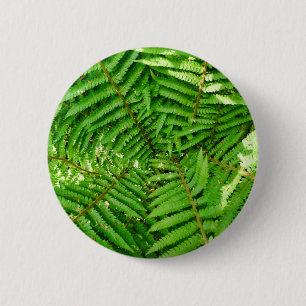 Woodland Ferns Abzeichen Button