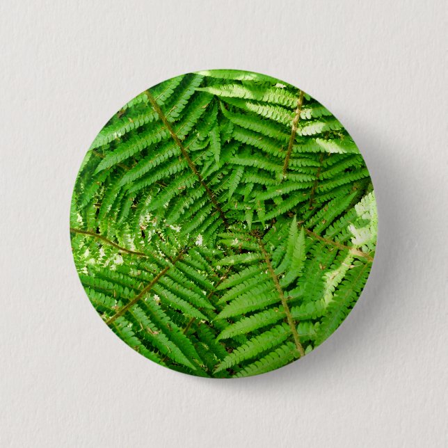 Woodland Ferns Abzeichen Button (Vorderseite)
