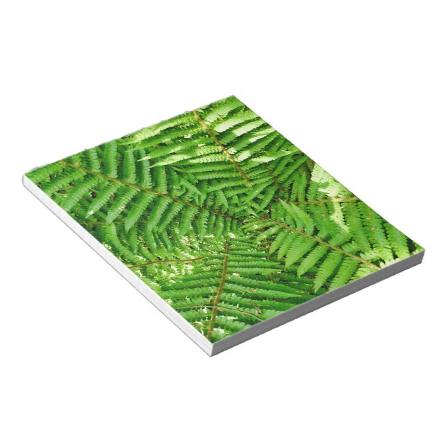 Woodland Ferns Notizblock (angewinkelt)