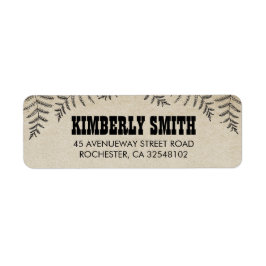 Woodland Ferns Rustikales Land