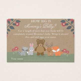 Woodland Florals Baby Shower Mommy's Bly Game