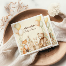 Woodland Forest Animals Kinderdusche