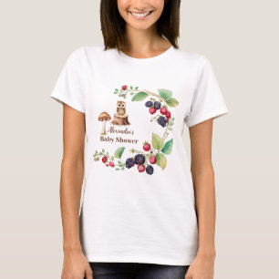 Woodland Forest Animals Kinderdusche T-Shirt