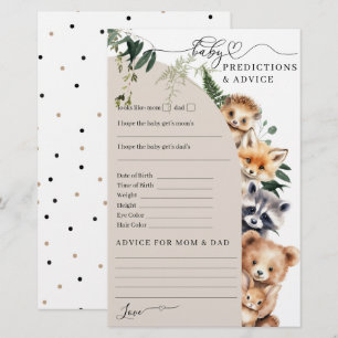 Woodland Forest Baby Showspiel
