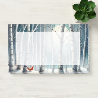 Woodland Forest Desk Sticky Notes - Post-It Notes Post-it Klebezettel