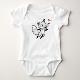 Woodland Fox Baby Bodysuit Strampler