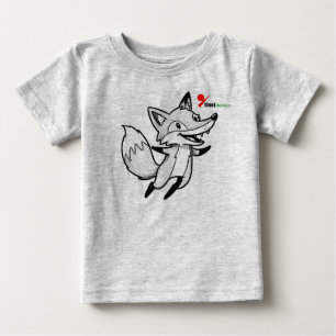 Woodland Fox Baby T - Shirt