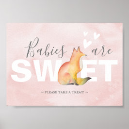 Woodland Fox Babys sind die Dekoration der Sweet B