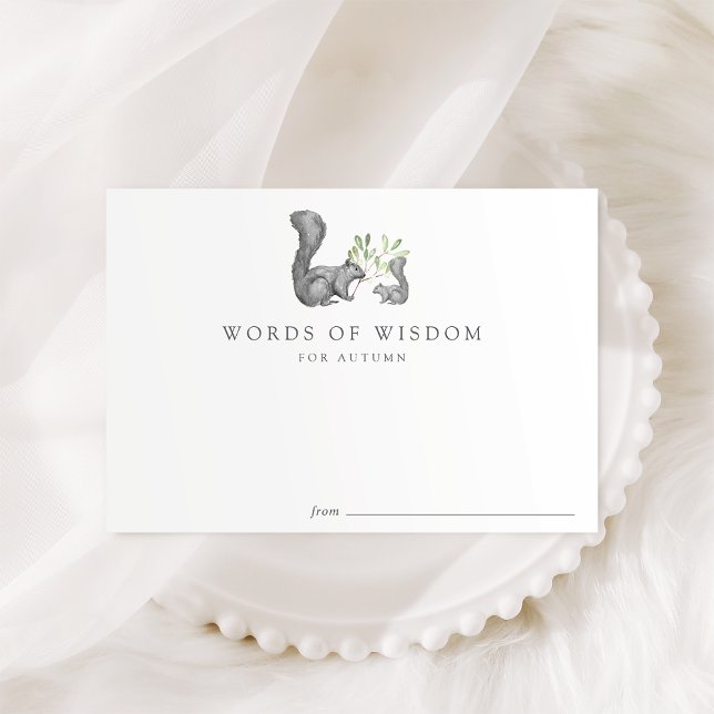 Woodland Friends Babyduschratenkarte Einladung (Von Creator hochgeladen)