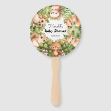 Woodland Friends Boy Baby Dusche