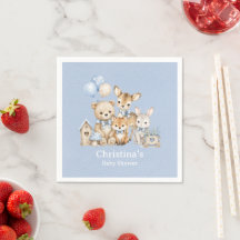 Woodland Friends Boy Baby Shower