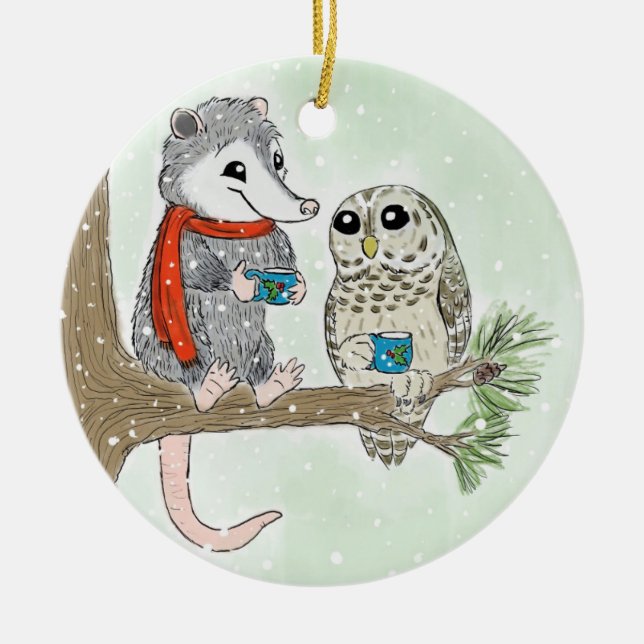 Woodland Friends Christmas Tree Ornament (Vorne)