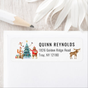 Woodland Friends Winter Weihnachten Geburtstagspar