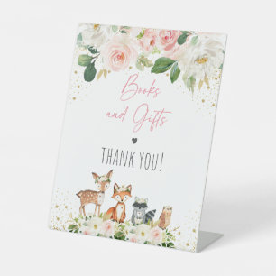 Woodland Girl Books & Gifts Kinderdusche Sockelschild