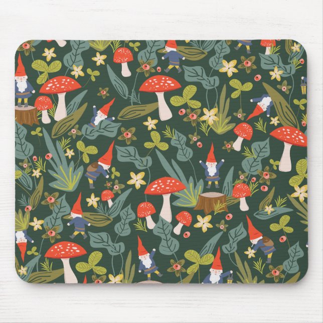Woodland Gnomes Mousepad (Vorne)