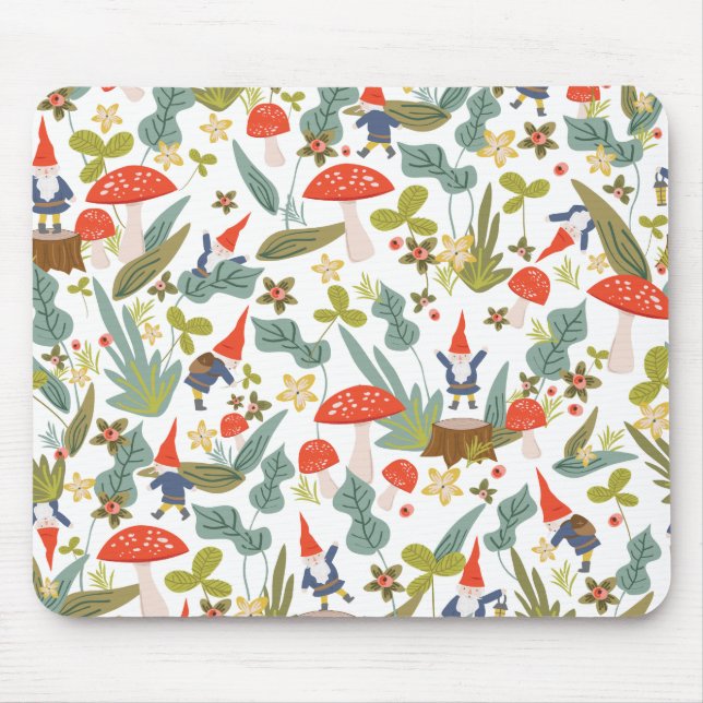 Woodland Gnomes Mousepad (Vorne)