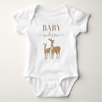 Woodland Hirsche natürliche moderne Babydusche