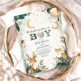 Woodland Houston, wir haben einen Jungen im Weltra Einladung