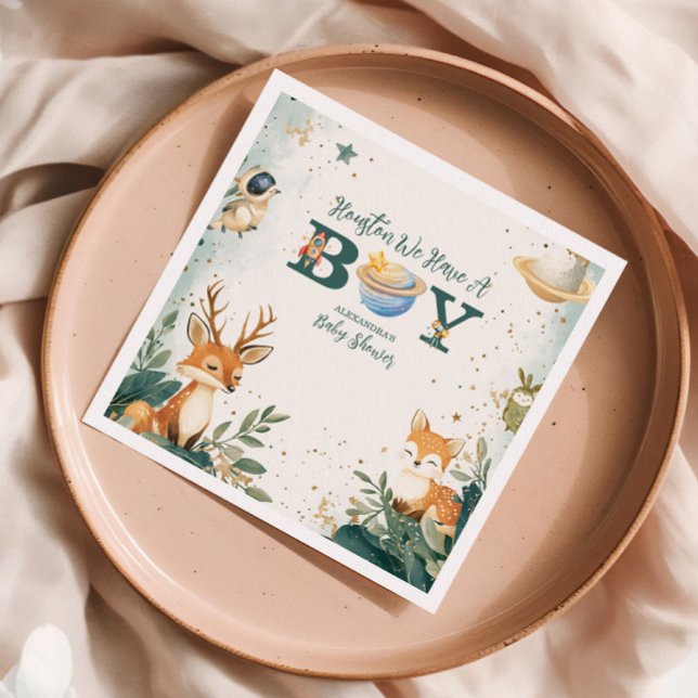 Woodland Houston, wir haben einen Jungen im Weltra Serviette (Von Creator hochgeladen)