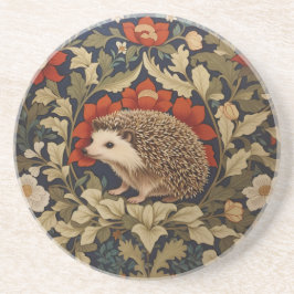 Woodland Igel William Morris Inspiriert Getränkeuntersetzer