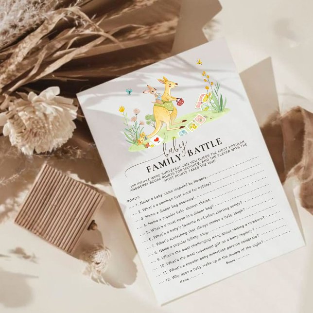 Woodland Kangaroo Baby Family Battle Game (Von Creator hochgeladen)