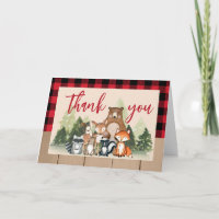 Woodland Lumberjack Baby Dusche