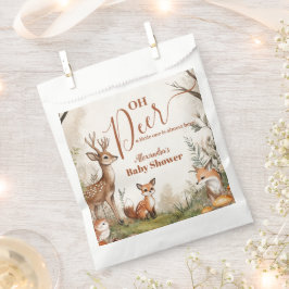 Woodland Oh Deer Theme Baby Shower Geschenktütchen
